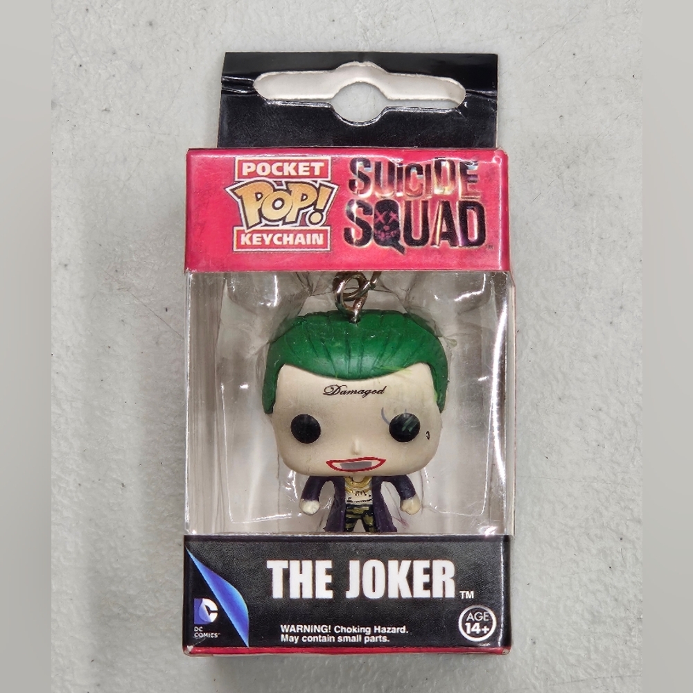 Suicide Squad 'The Joker' Funko Pocket Pop! Keychain